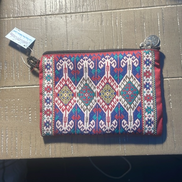 Pattered coin purse - Picture 2 of 2